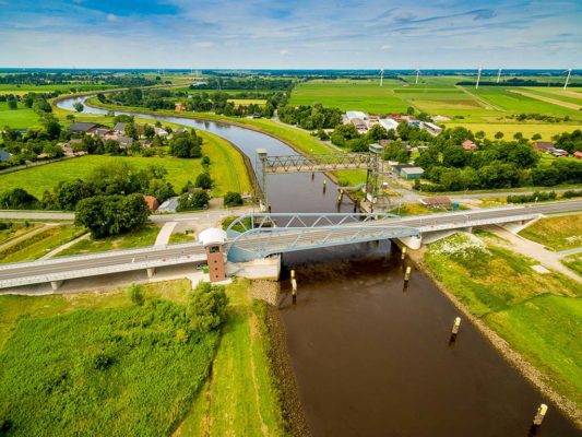 Klappbrücke über die Hunte (Fotograf Andreas Lander)