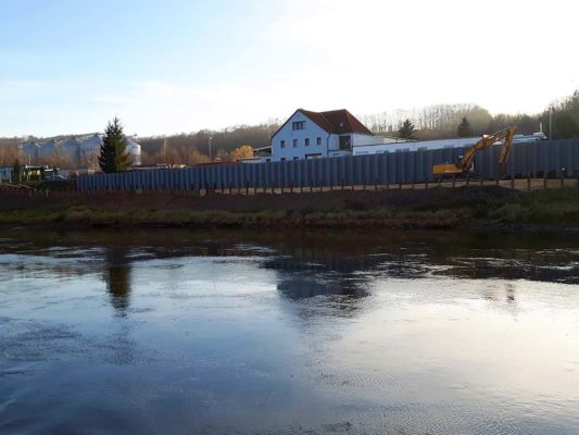 Hochwasserschutzanlagen Heidenau