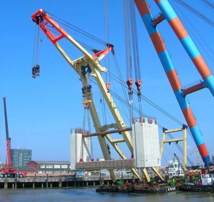 Sperrwerk in Cuxhaven