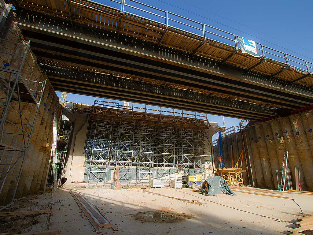 Rahmenbauwerk in Seitenlage